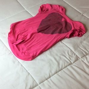 Cute pink short sleeved t shirt